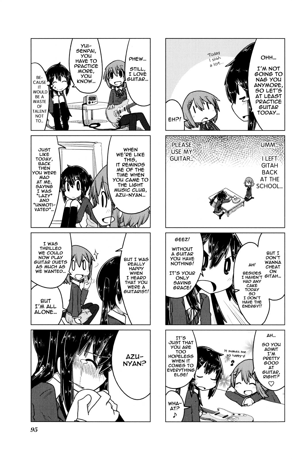 K-ON! Anthology Comic Chapter 5.12 page 5 - Vol.5 Chapter 12 : Azu No Ongaeshi (Azu Returns The Favor) by Kamonari