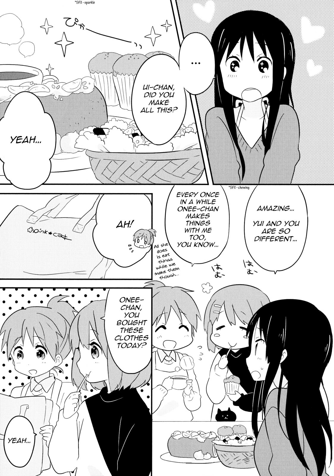 K-ON! Anthology Comic Chapter 5.13 page 3 - Vol.5 Chapter 13 : Imouto! (Little Sister!) by Nozomi