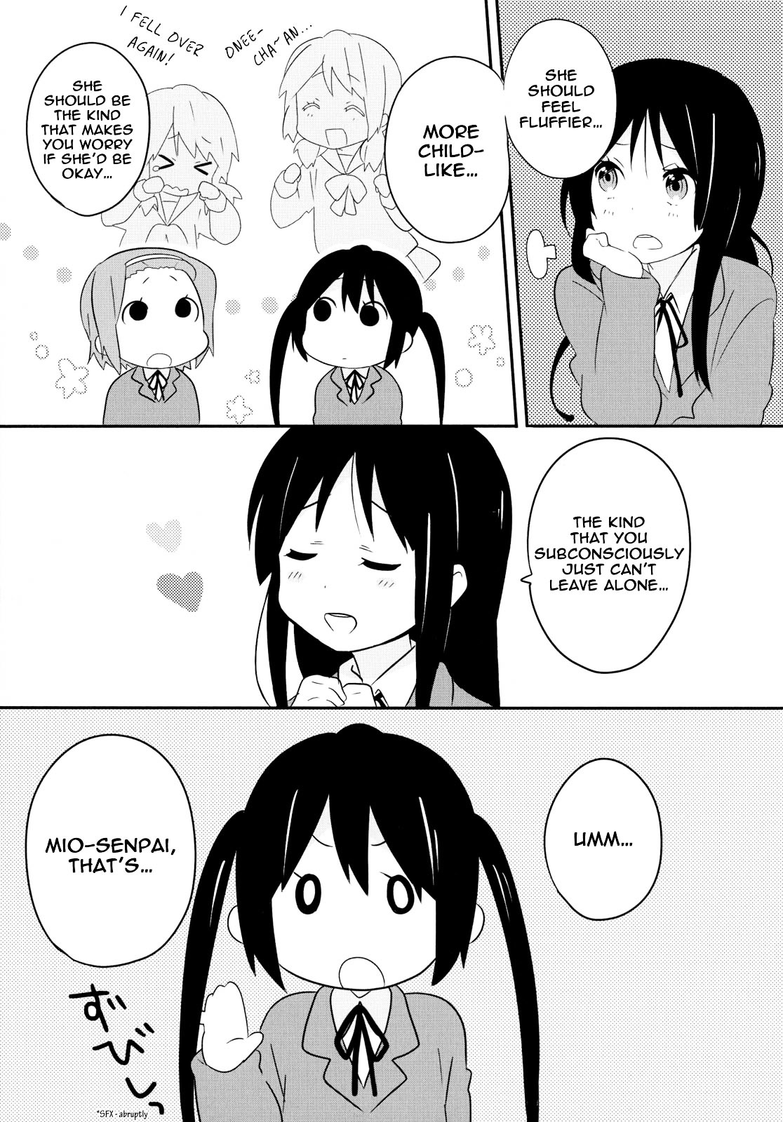 K-ON! Anthology Comic Chapter 5.13 page 7 - Vol.5 Chapter 13 : Imouto! (Little Sister!) by Nozomi