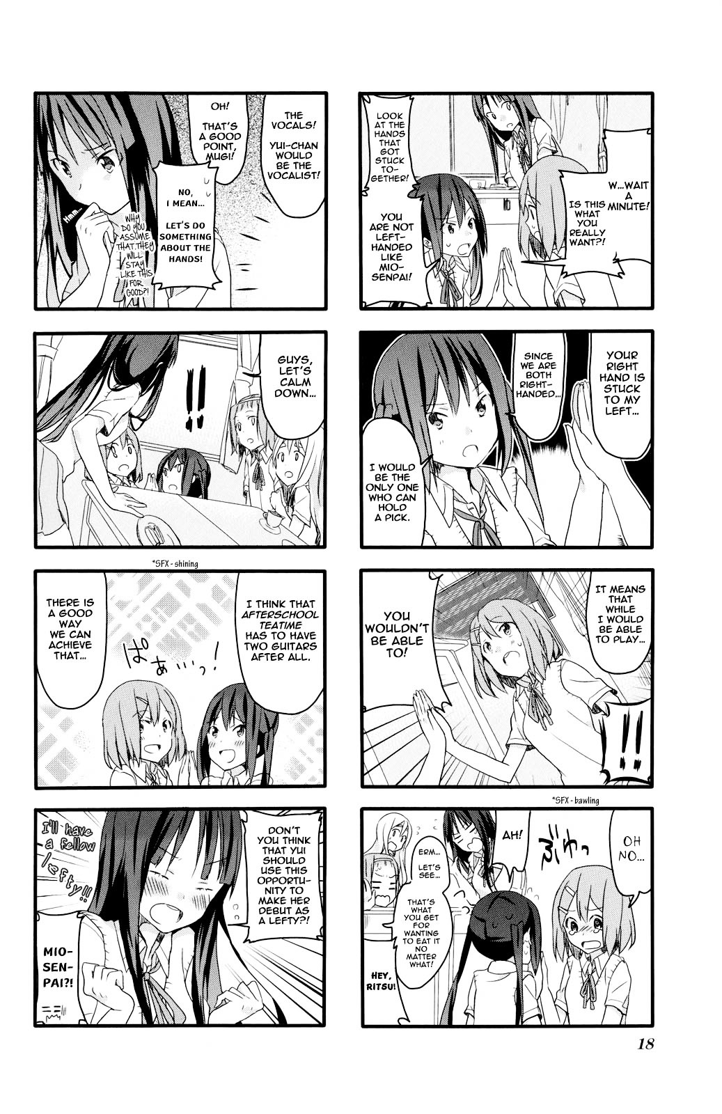 K-ON! Anthology Comic Chapter 5.2 page 4 - Vol.5 Chapter 2 : Houkago Mirufiyu Jikan (Afterschool Mille-feuille Time) by Tachi