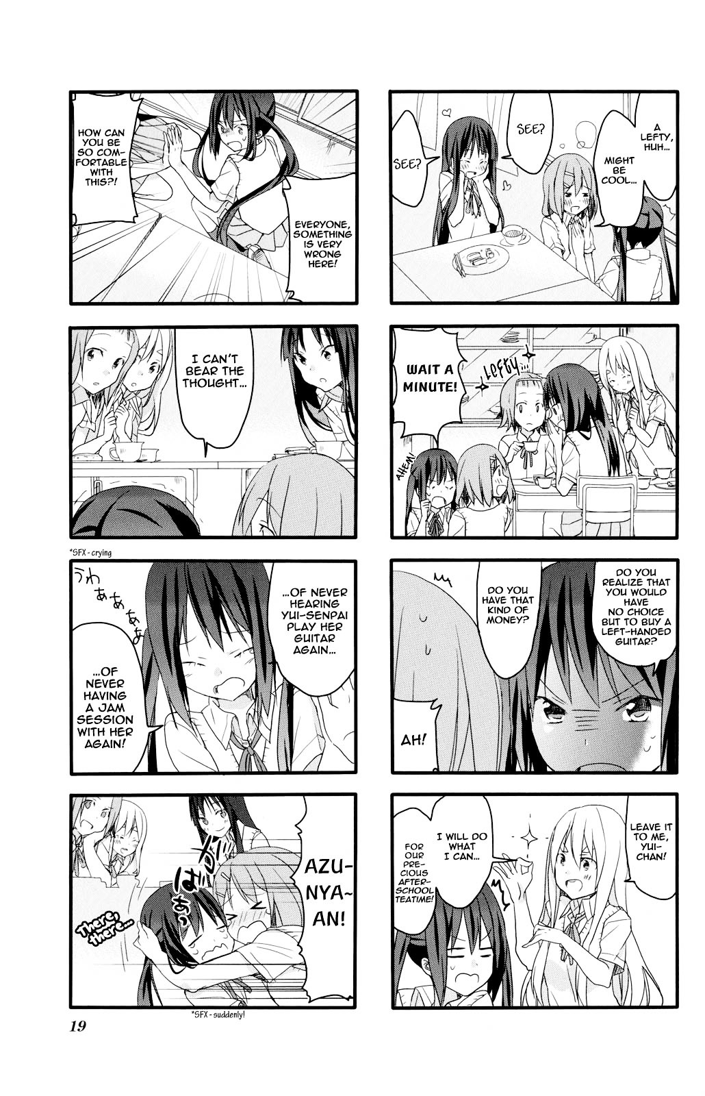 K-ON! Anthology Comic Chapter 5.2 page 5 - Vol.5 Chapter 2 : Houkago Mirufiyu Jikan (Afterschool Mille-feuille Time) by Tachi