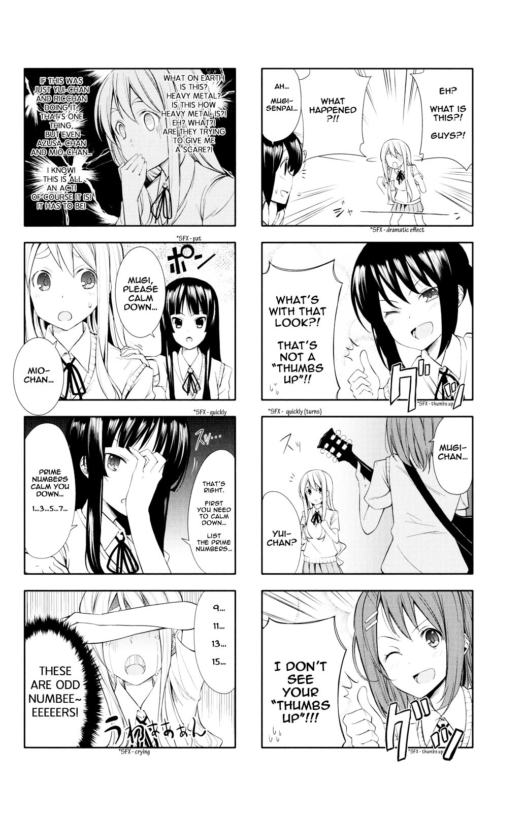 K-ON! Anthology Comic Chapter 5.3 page 2 - Vol.5 Chapter 3 : Go What Go What?! by Nishiuri Warito