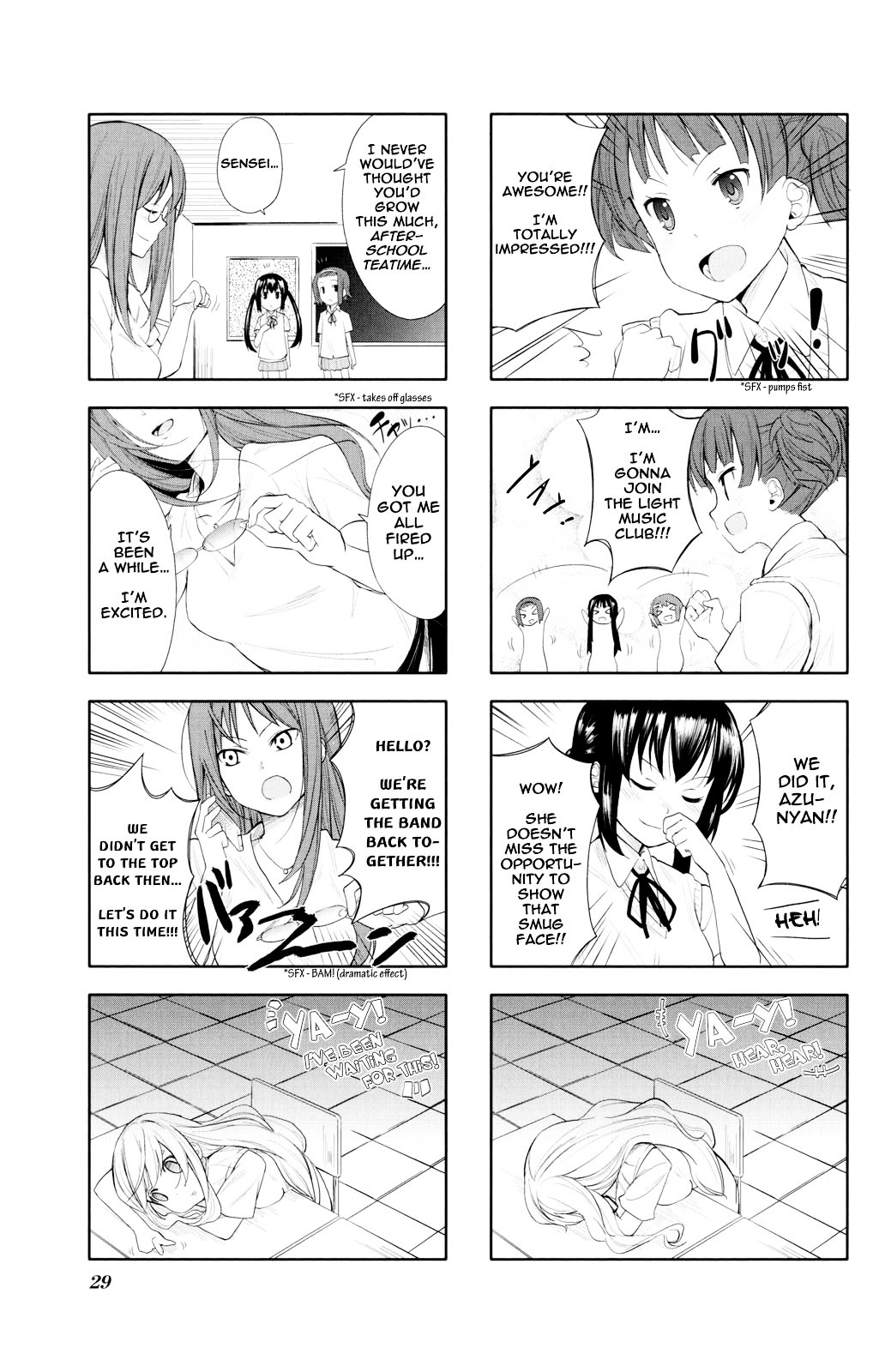 K-ON! Anthology Comic Chapter 5.3 page 7 - Vol.5 Chapter 3 : Go What Go What?! by Nishiuri Warito