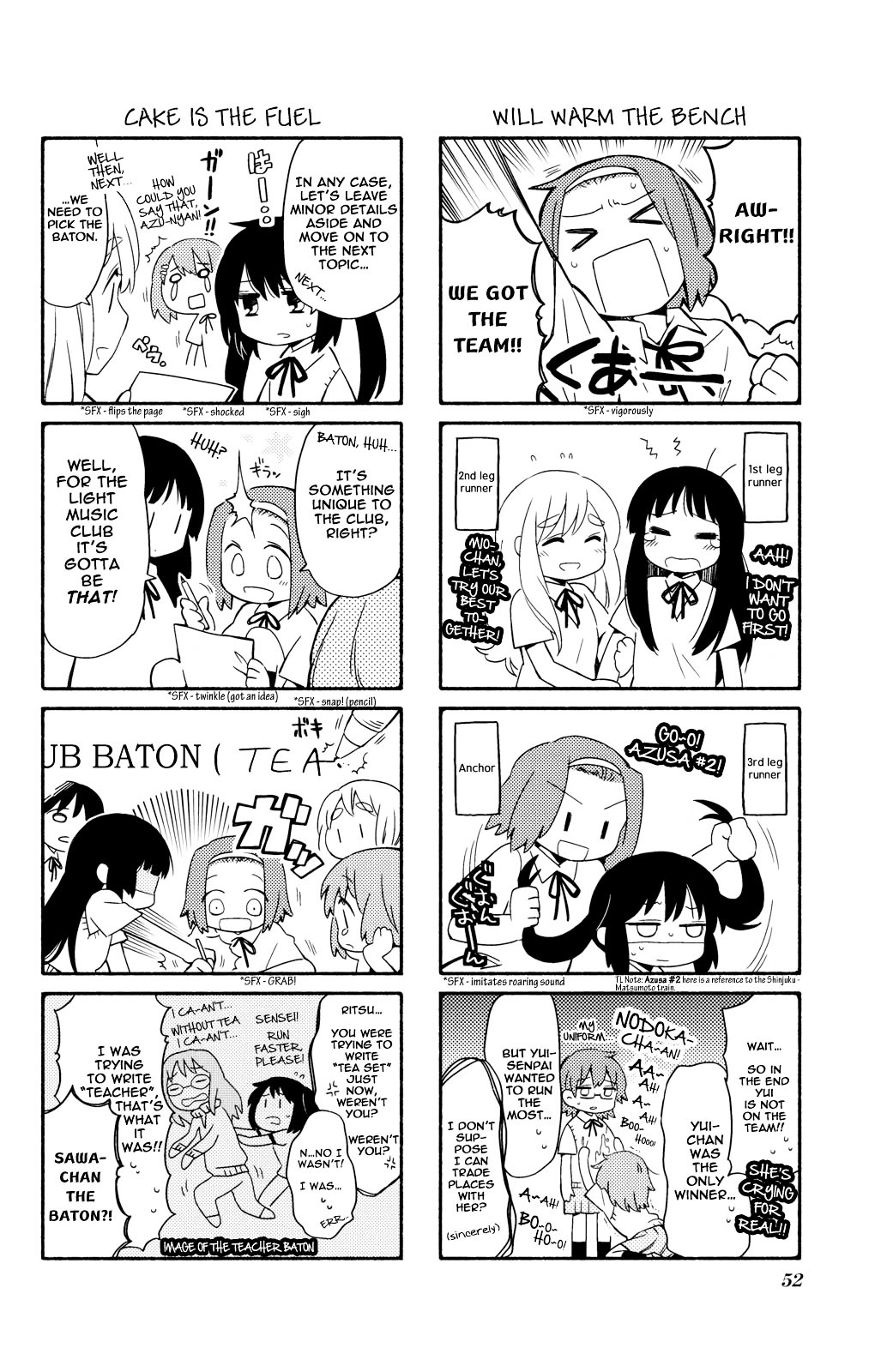 K-ON! Anthology Comic Chapter 5.6 page 6 - Vol.5 Chapter 6 : No Club Can Beat The Light Music Club!! by Arata Iri