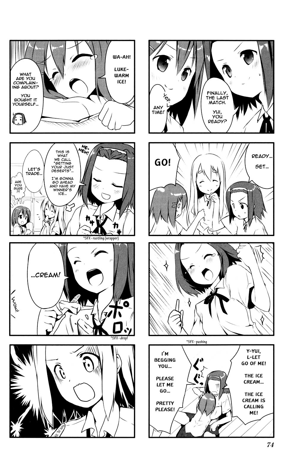 K-ON! Anthology Comic Chapter 5.9 page 6 - Vol.5 Chapter 9 : Ousama Aisu (King's Ice Cream) by Usume Shirou