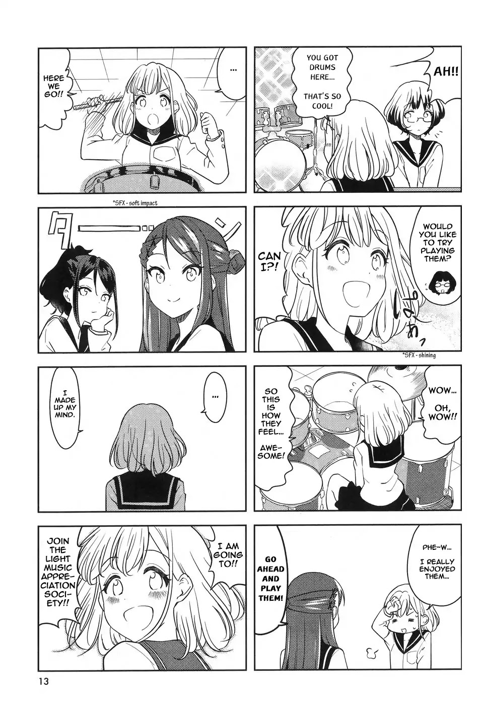 K-ON! Shuffle Chapter 1 page 7 - Chapter 1