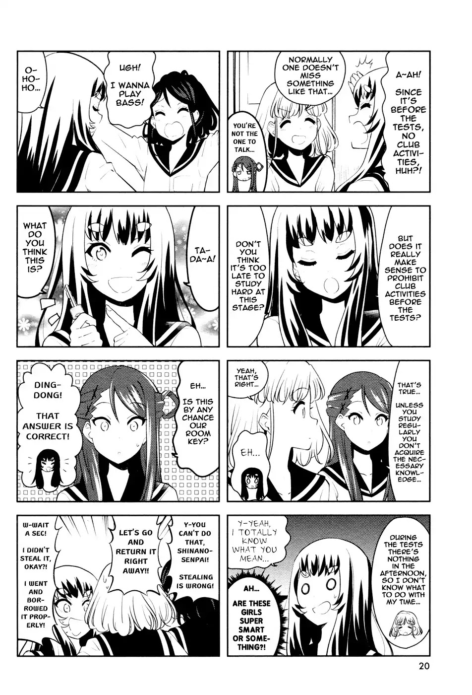 K-ON! Shuffle Chapter 10 page 2 - Chapter 10