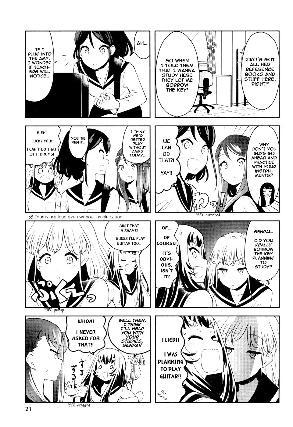 K-ON! Shuffle Chapter 10 page 3 - Chapter 10