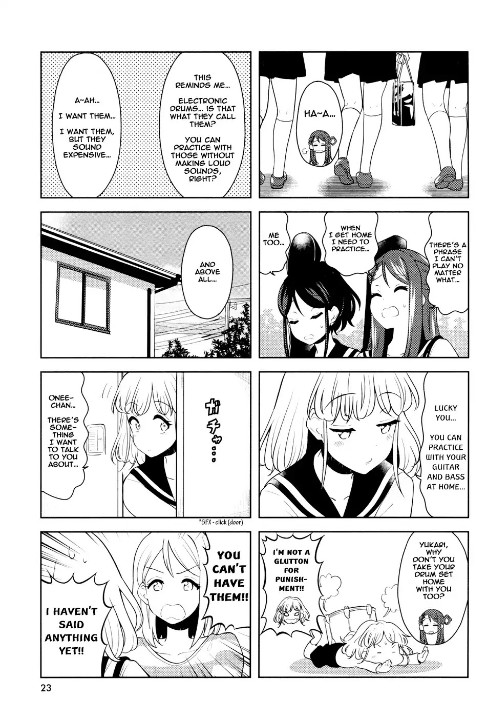 K-ON! Shuffle Chapter 10 page 5 - Chapter 10
