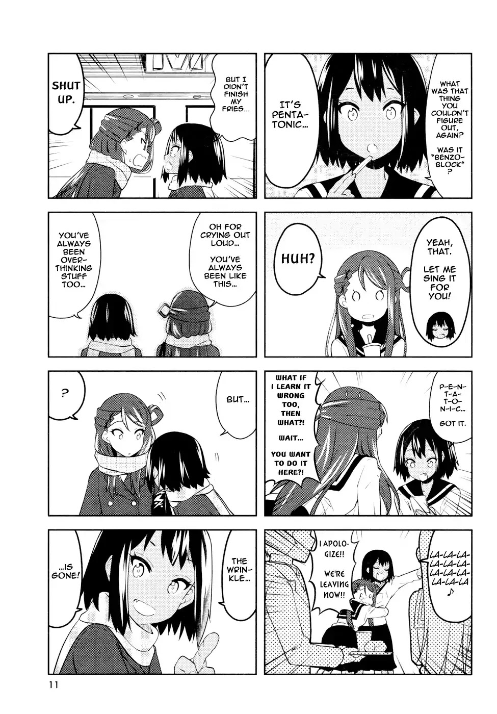 K-ON! Shuffle Chapter 11 page 7 - Chapter 11