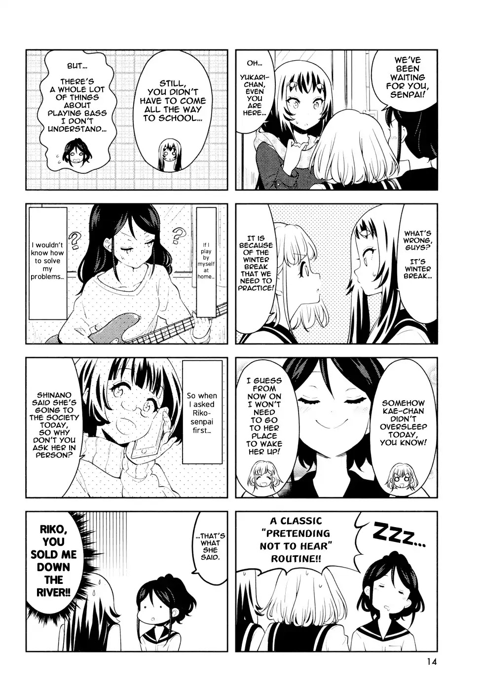 K-ON! Shuffle Chapter 12 page 2 - Chapter 12