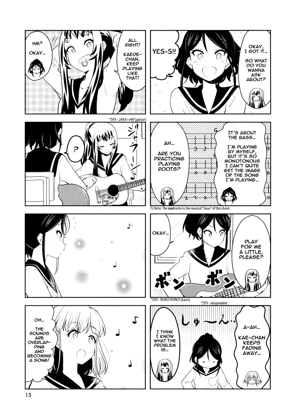 K-ON! Shuffle Chapter 12 page 3 - Chapter 12