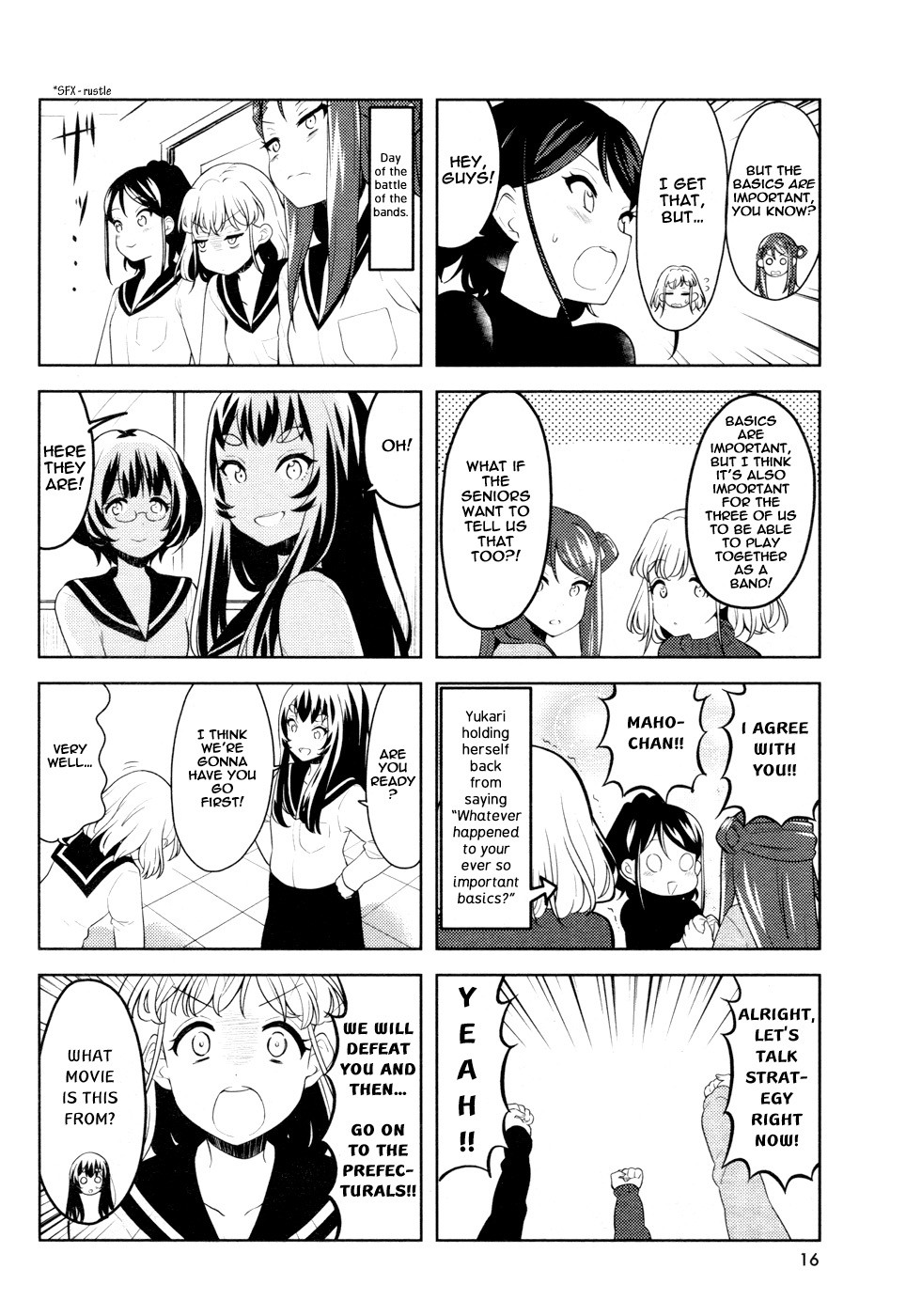 K-ON! Shuffle Chapter 13 page 4 - Chapter 13