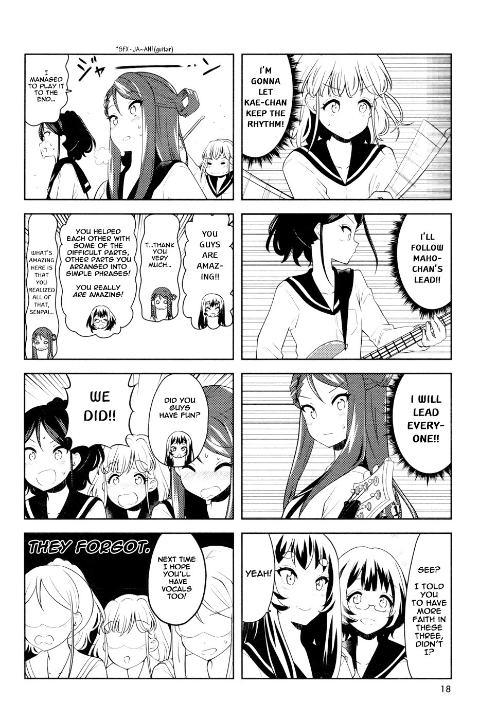 K-ON! Shuffle Chapter 13 page 6 - Chapter 13