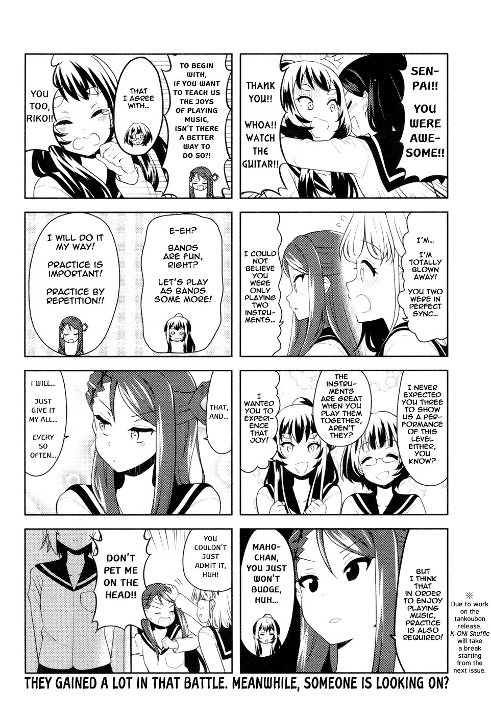 K-ON! Shuffle Chapter 13 page 8 - Chapter 13