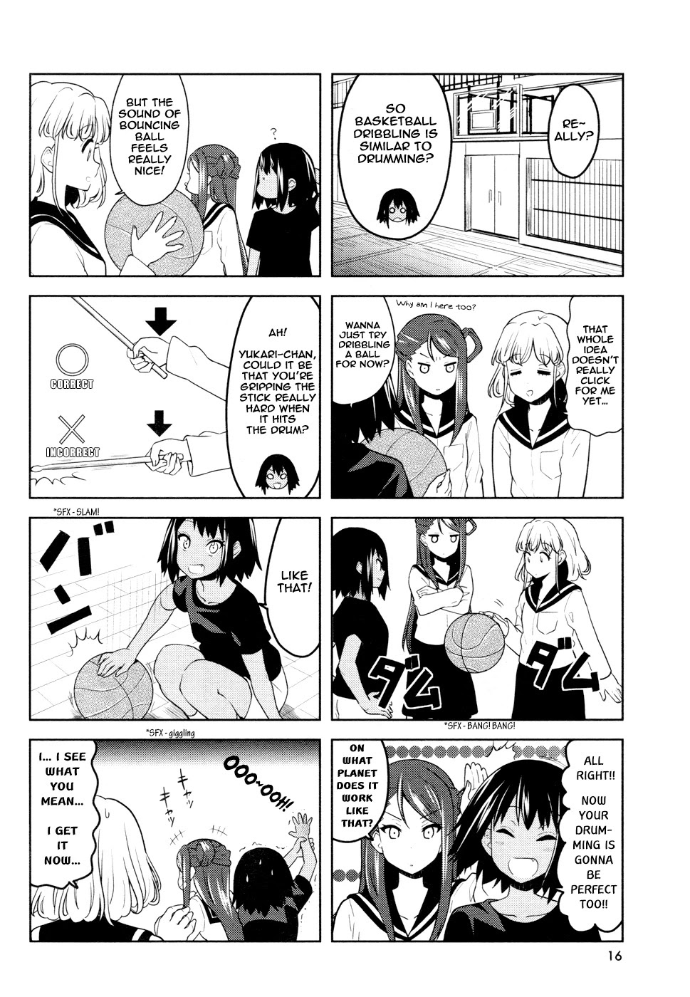 K-ON! Shuffle Chapter 16 page 4 - Chapter 16