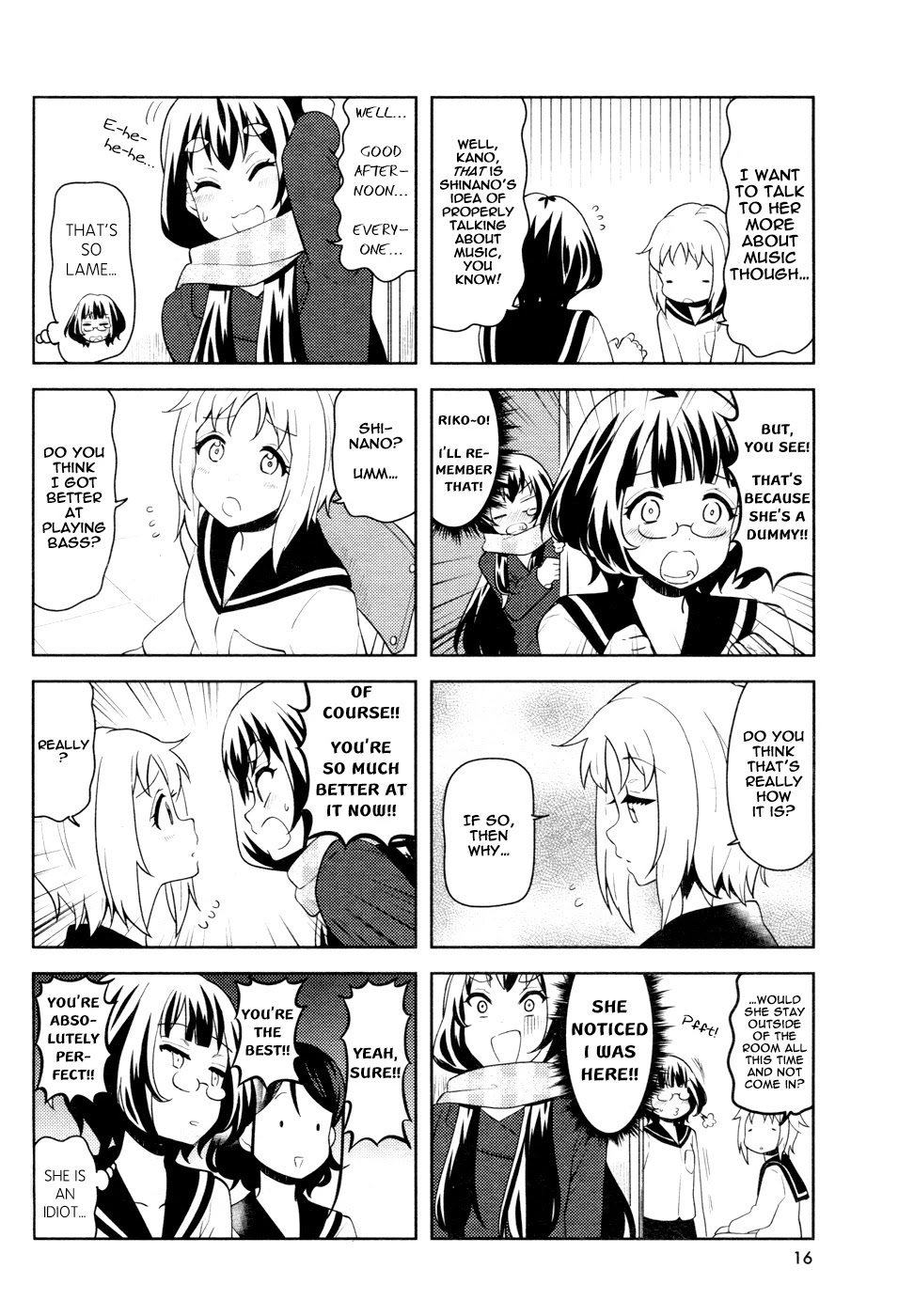 K-ON! Shuffle Chapter 17 page 4 - Chapter 17
