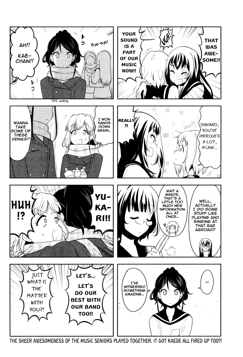 K-ON! Shuffle Chapter 17 page 6 - Chapter 17