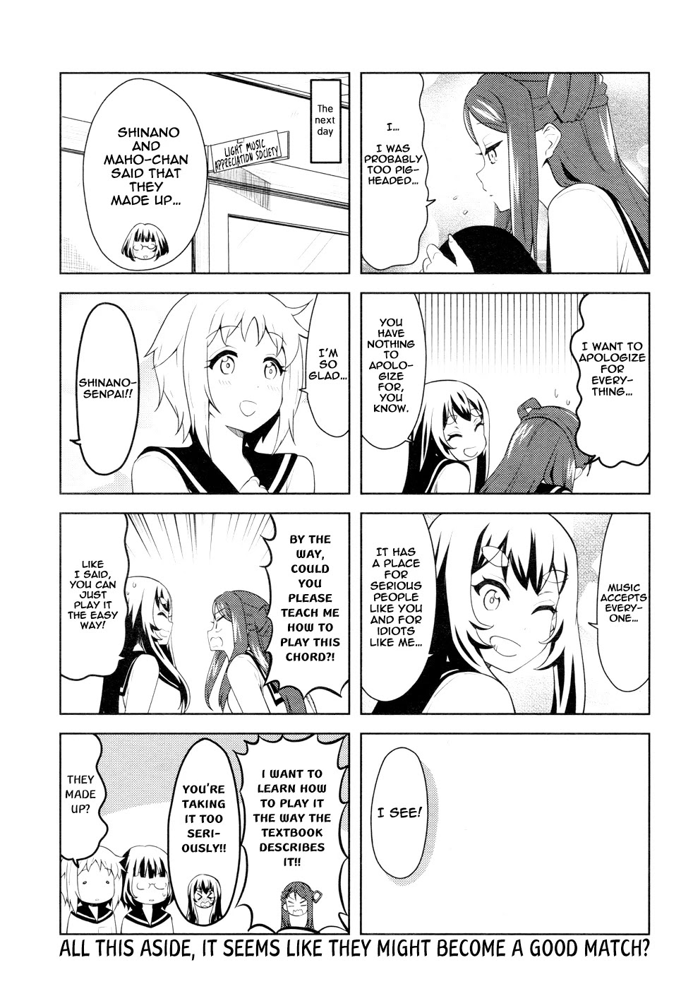 K-ON! Shuffle Chapter 18 page 7 - Chapter 18