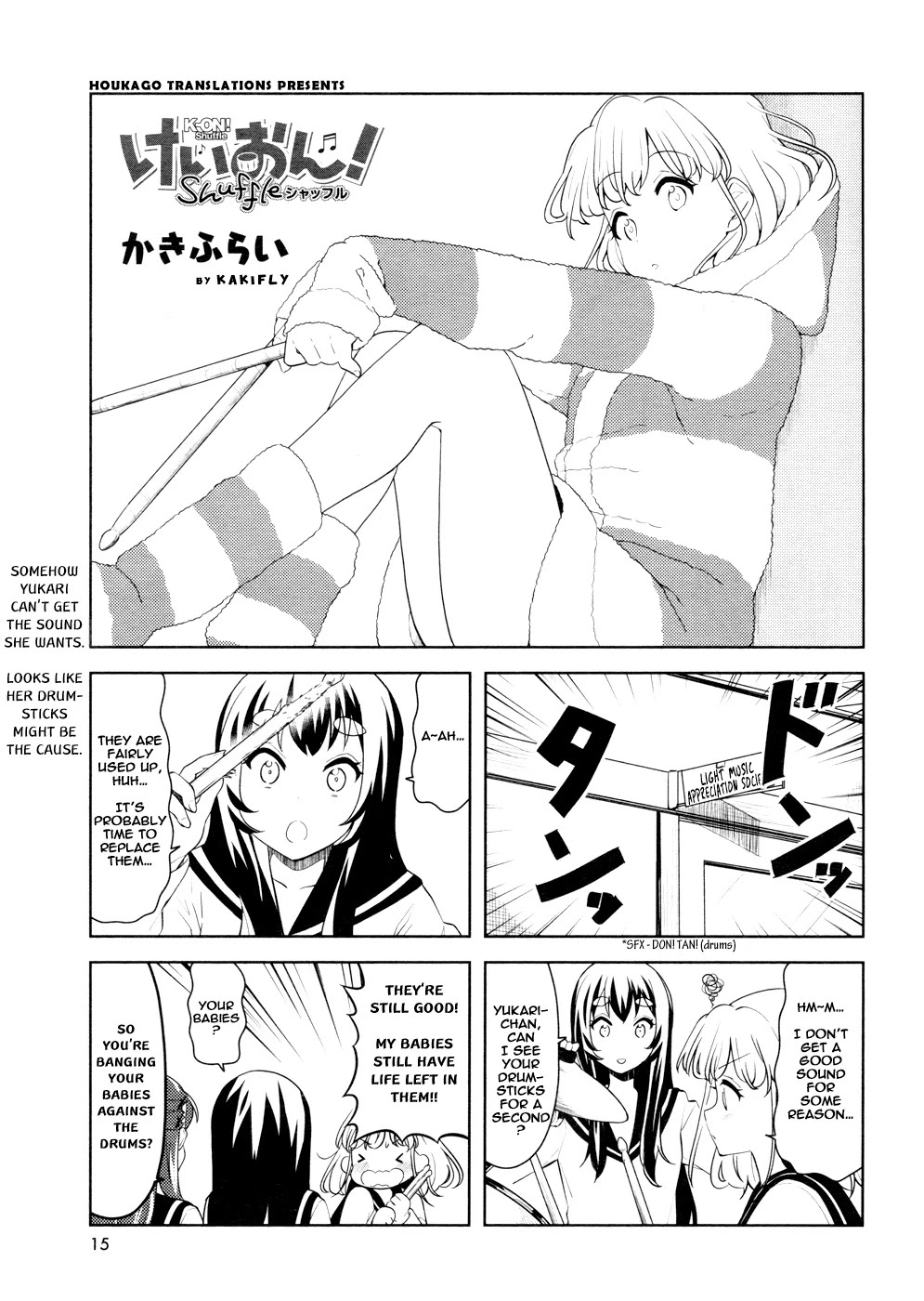 K-ON! Shuffle Chapter 19 page 1 - Chapter 19