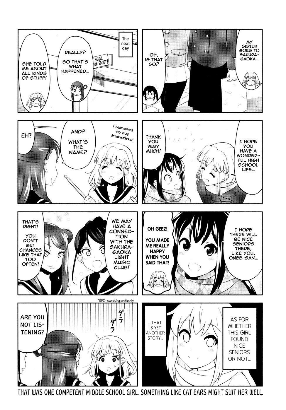 K-ON! Shuffle Chapter 19 page 6 - Chapter 19
