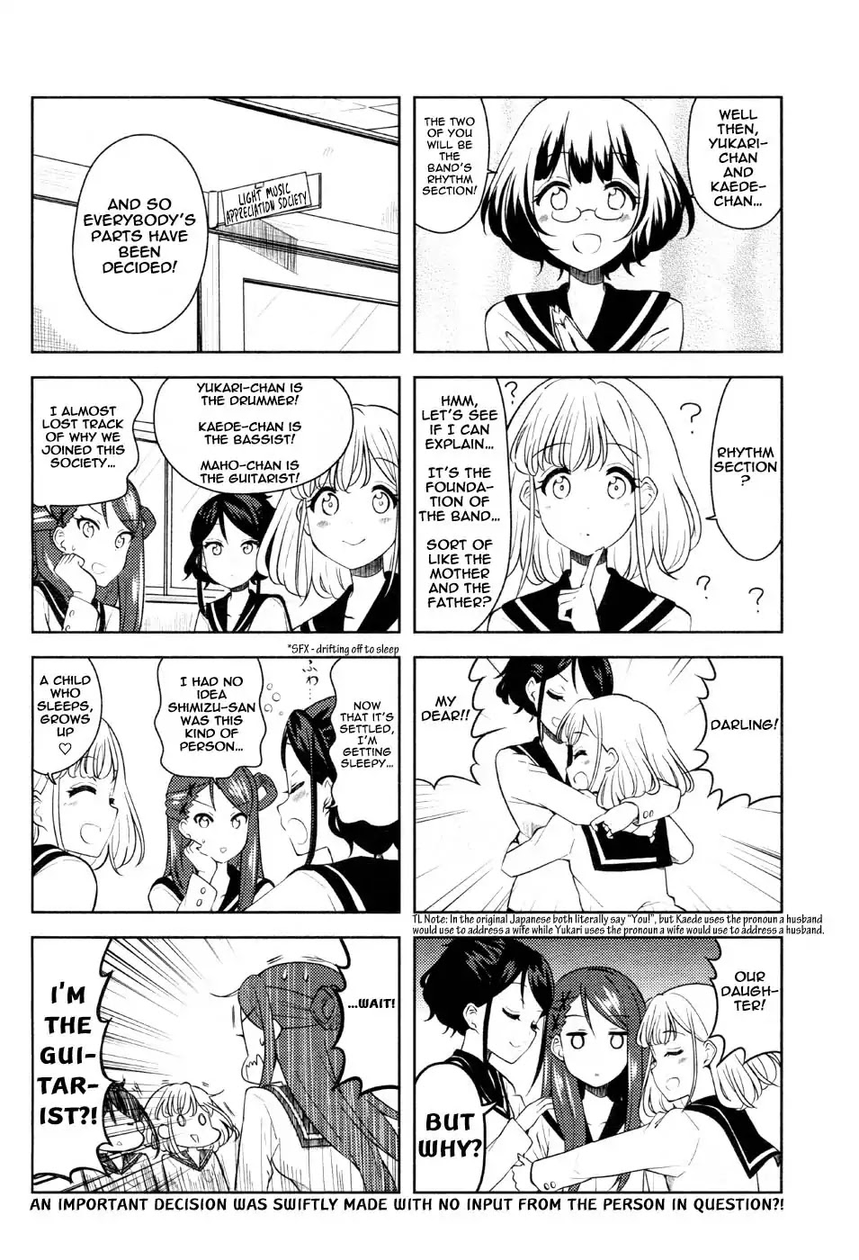 K-ON! Shuffle Chapter 2 page 8 - Chapter 2