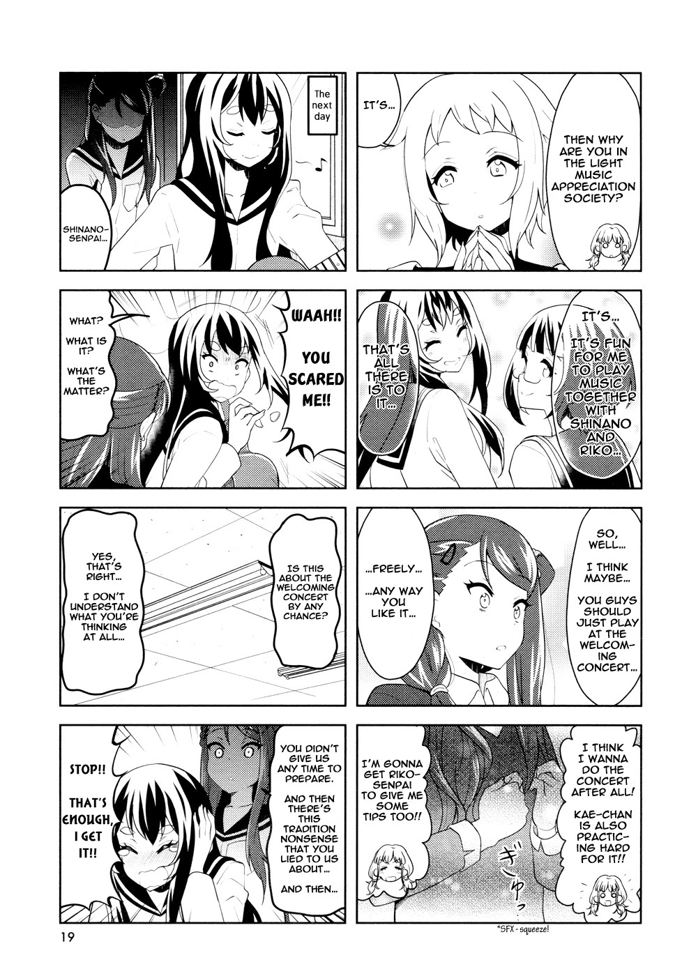 K-ON! Shuffle Chapter 20 page 5 - Chapter 20