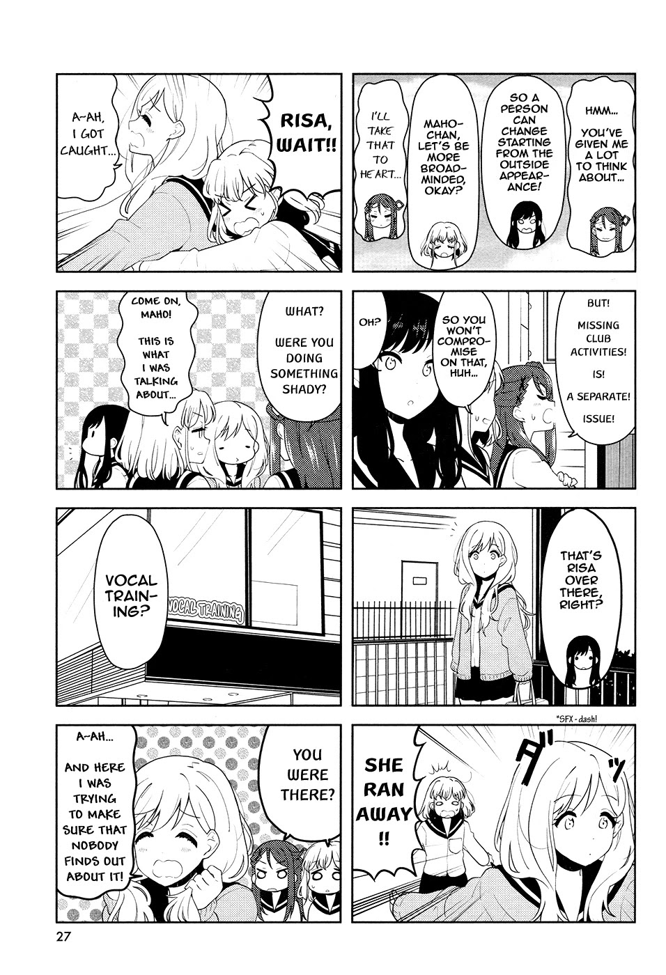 K-ON! Shuffle Chapter 24 page 5 - Chapter 24