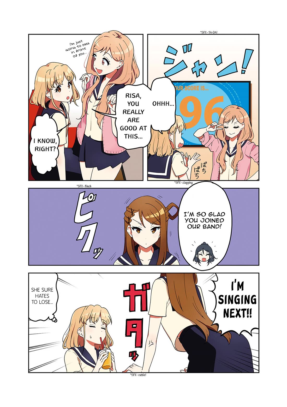 K-ON! Shuffle Chapter 29.5 page 4 - Chapter 29.5