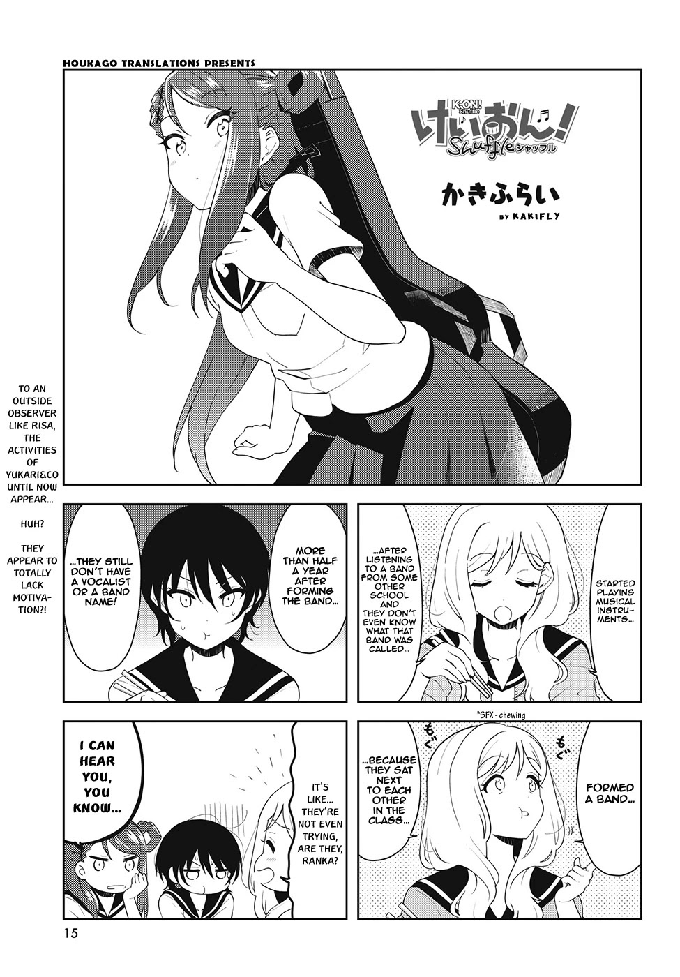 K-ON! Shuffle Chapter 30 page 1 - Chapter 30