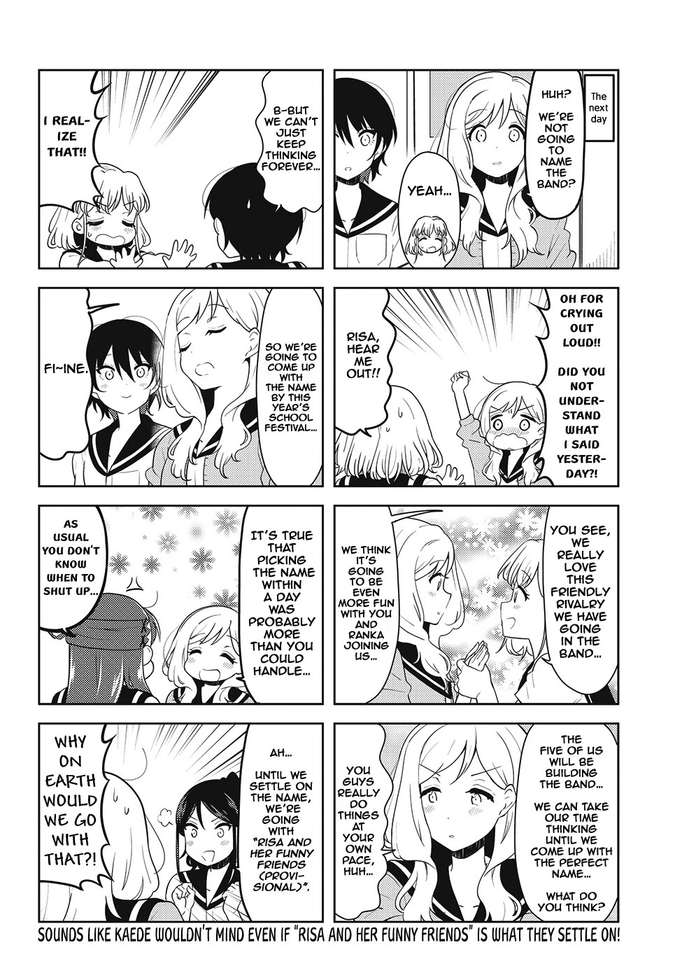 K-ON! Shuffle Chapter 30 page 6 - Chapter 30