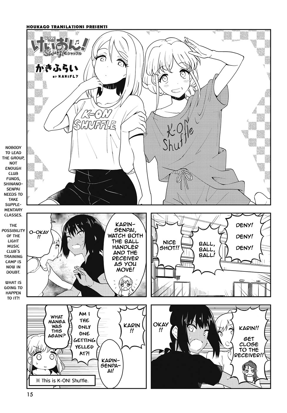 K-ON! Shuffle Chapter 33 page 1 - Chapter 33