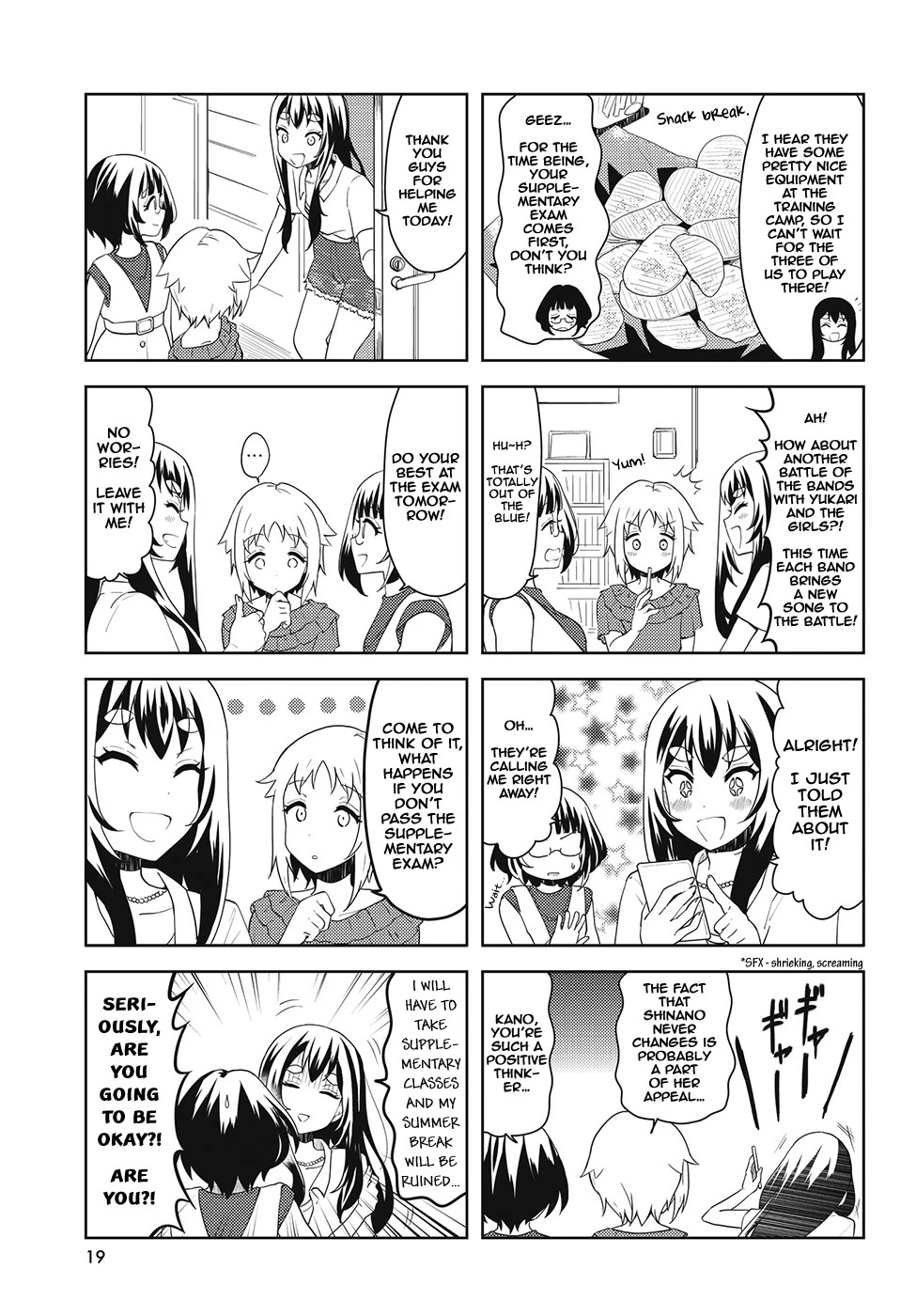 K-ON! Shuffle Chapter 35 page 5 - Chapter 35