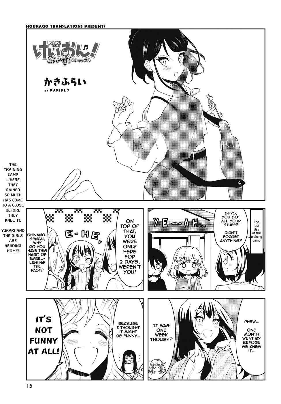 K-ON! Shuffle Chapter 38 page 1 - Chapter 38