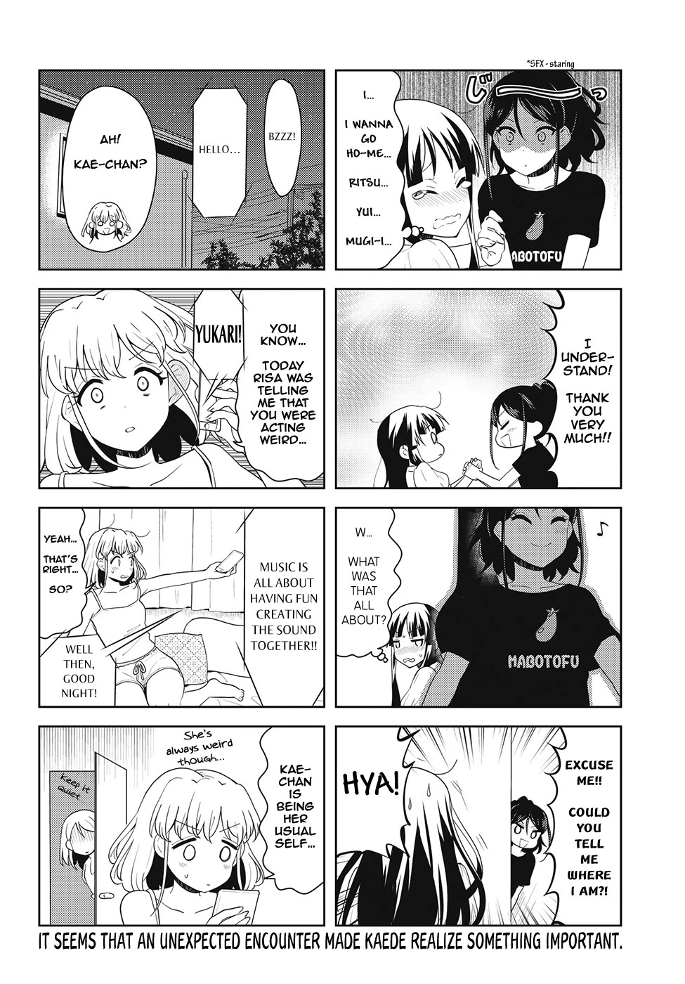 K-ON! Shuffle Chapter 38 page 6 - Chapter 38