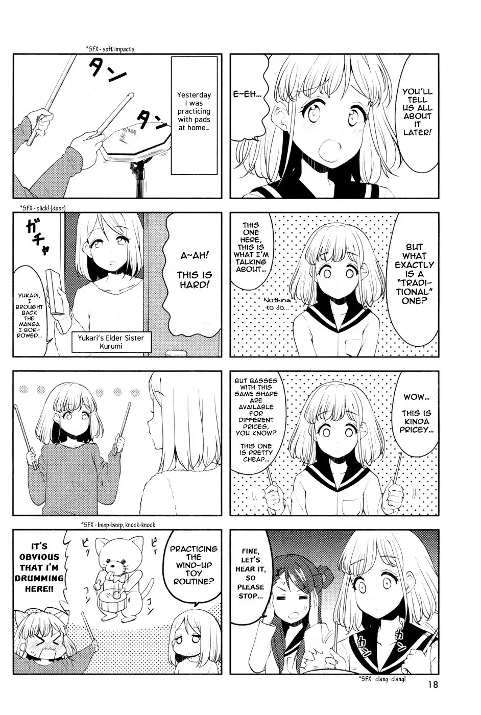 K-ON! Shuffle Chapter 4 page 2 - Chapter 4