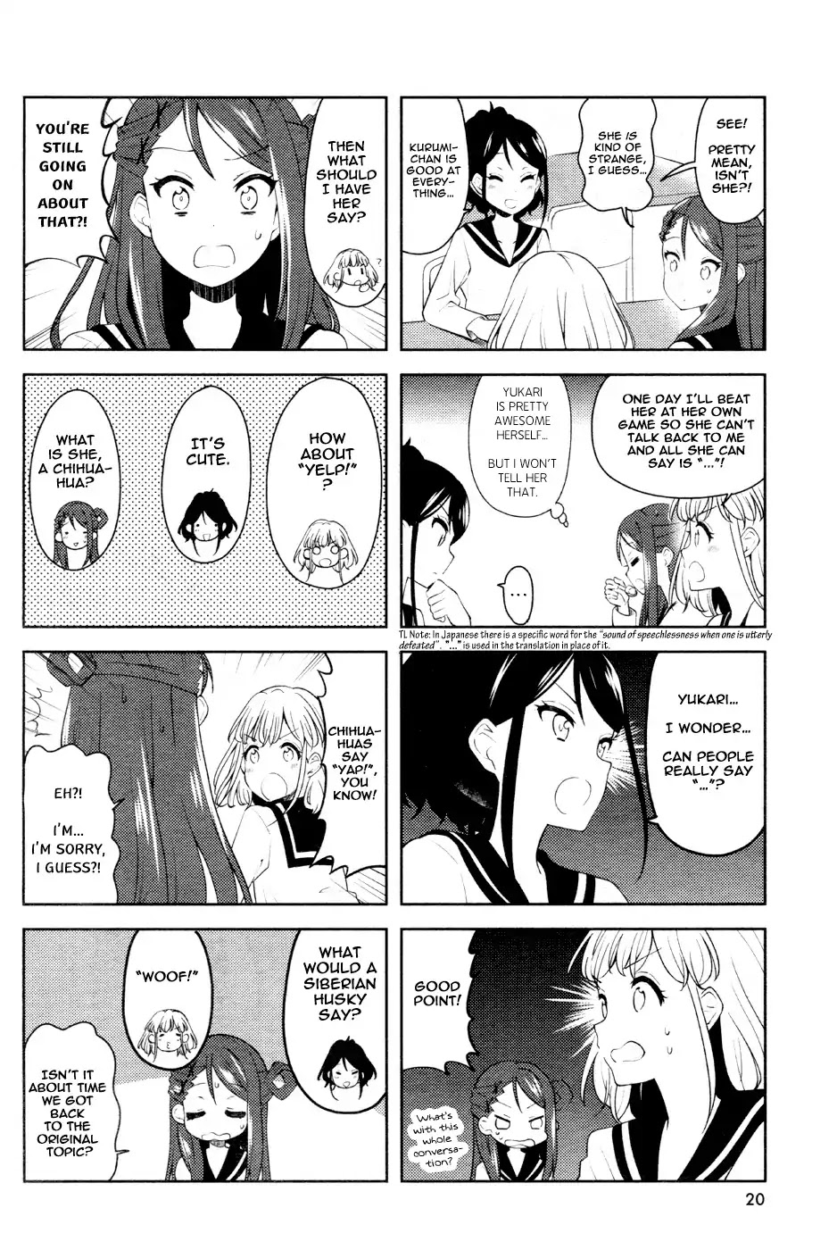 K-ON! Shuffle Chapter 4 page 4 - Chapter 4