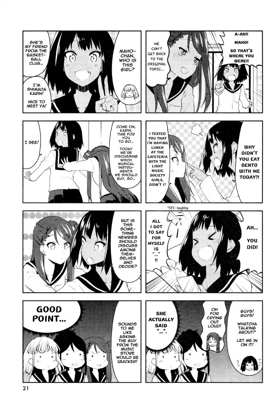 K-ON! Shuffle Chapter 4 page 5 - Chapter 4