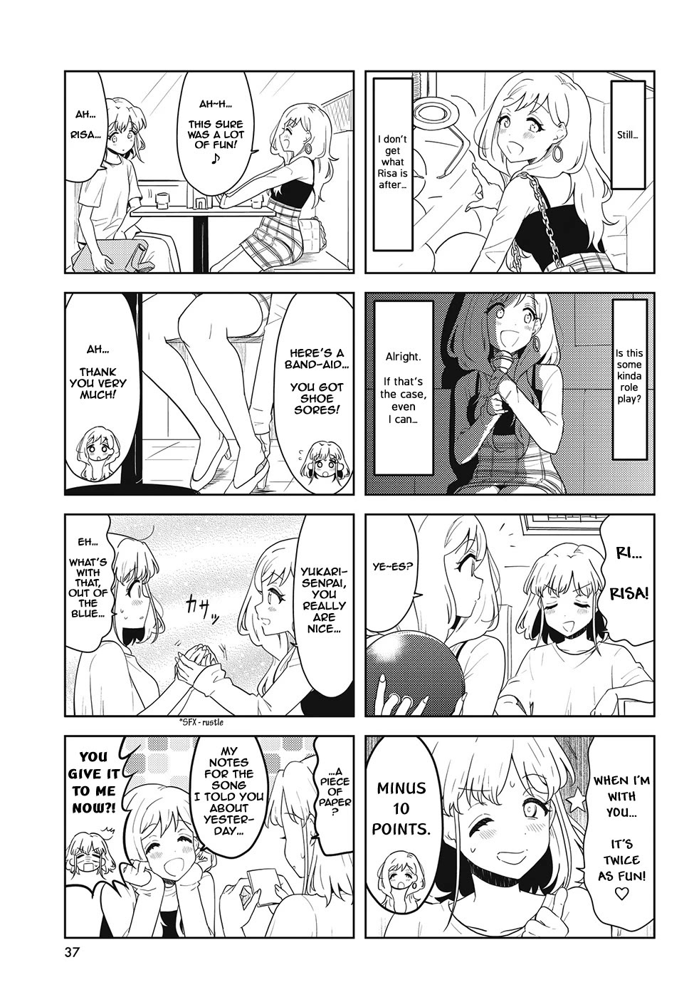 K-ON! Shuffle Chapter 44 page 5 - Chapter 44