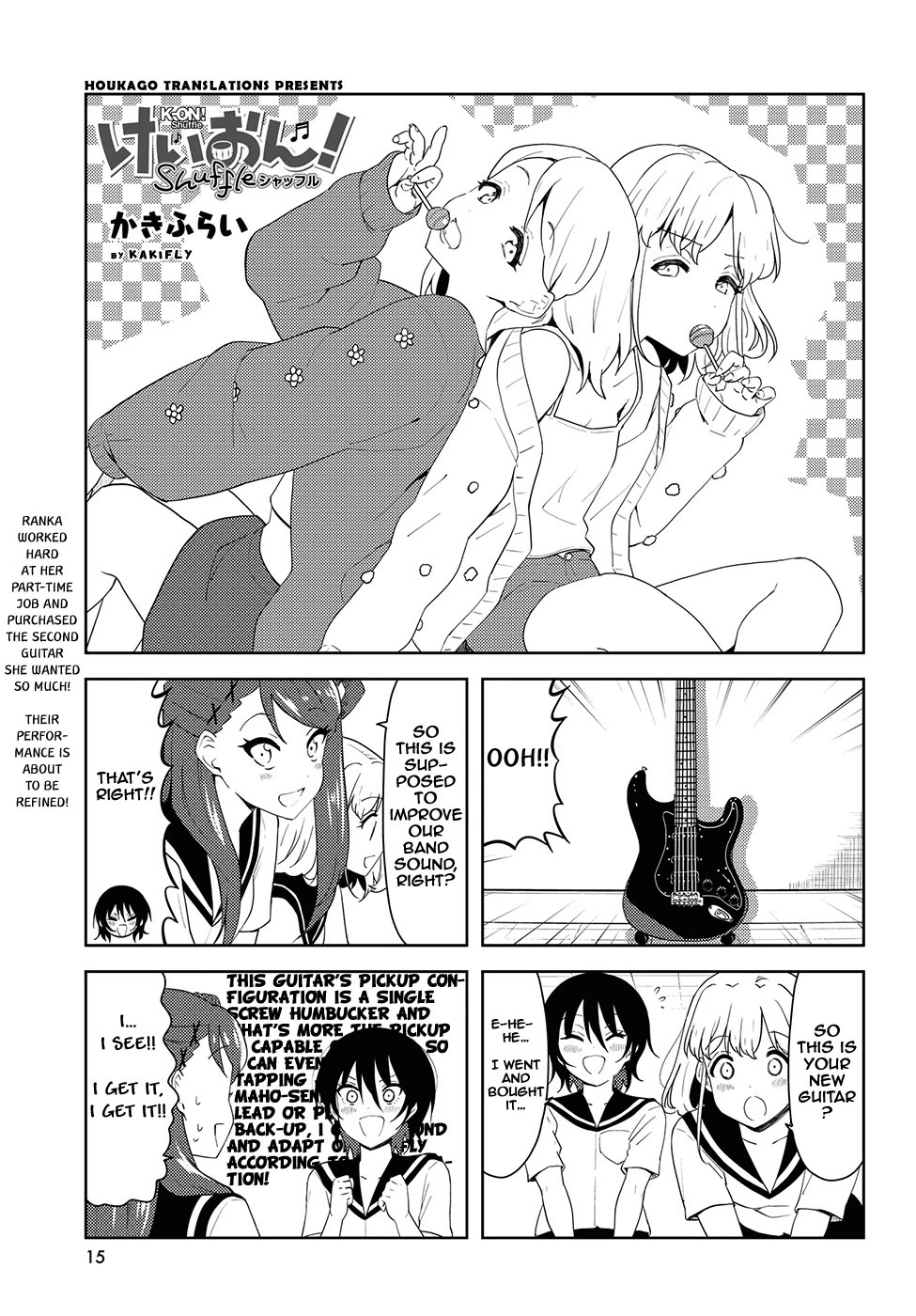K-ON! Shuffle Chapter 46 page 1 - Chapter 46