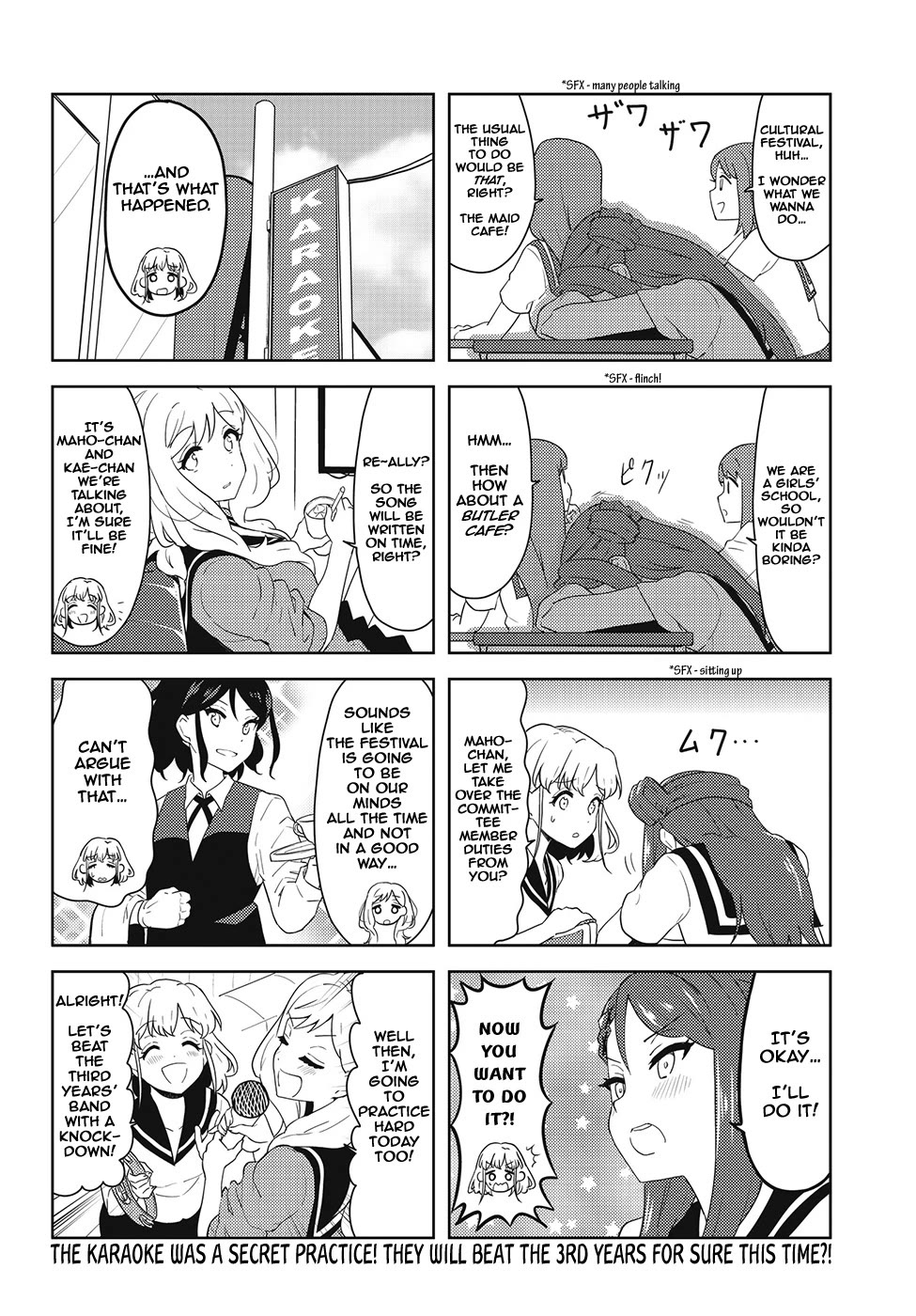 K-ON! Shuffle Chapter 47 page 6 - Chapter 47