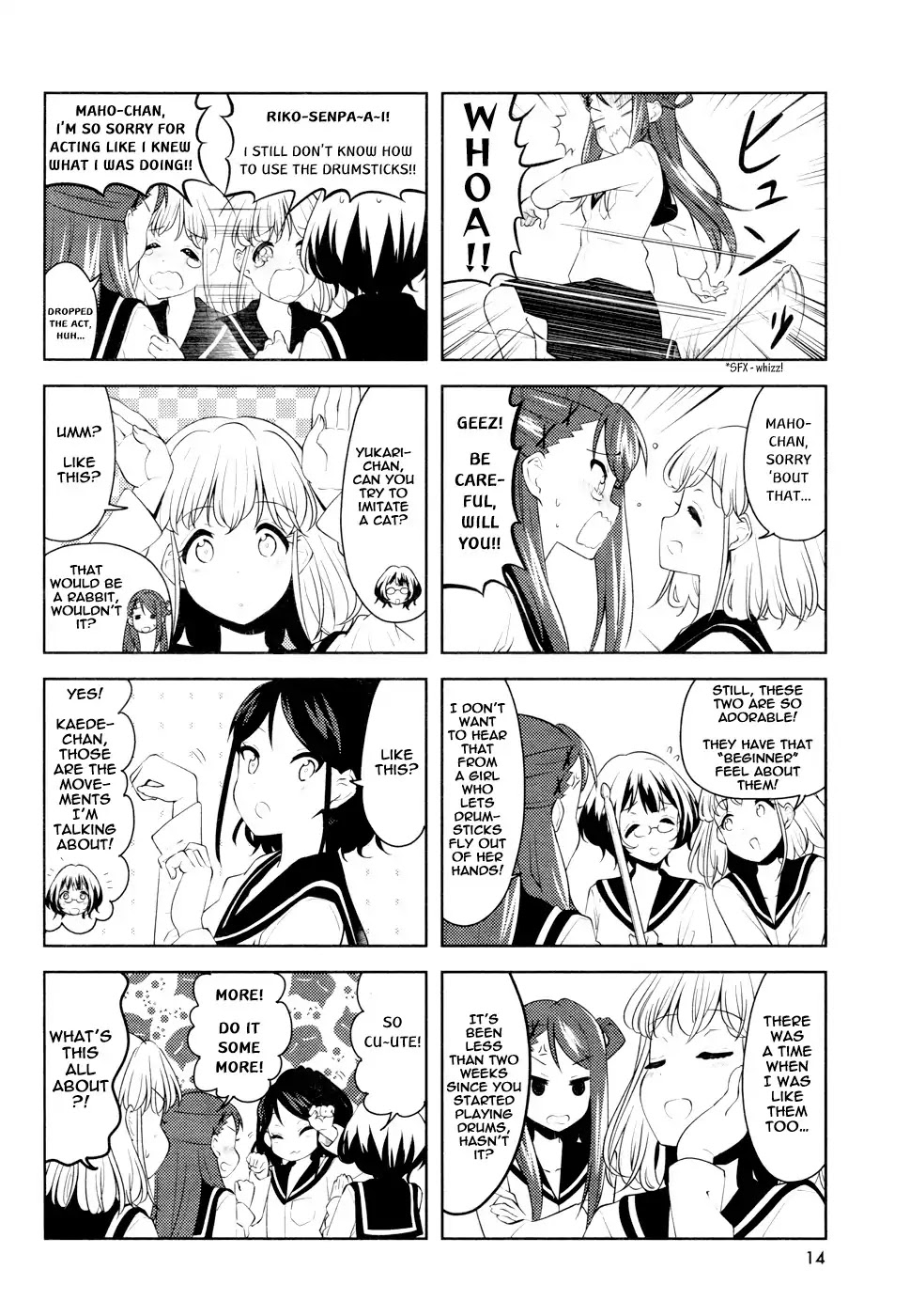 K-ON! Shuffle Chapter 6 page 4 - Chapter 6