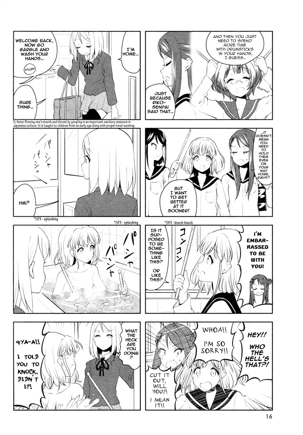K-ON! Shuffle Chapter 6 page 6 - Chapter 6