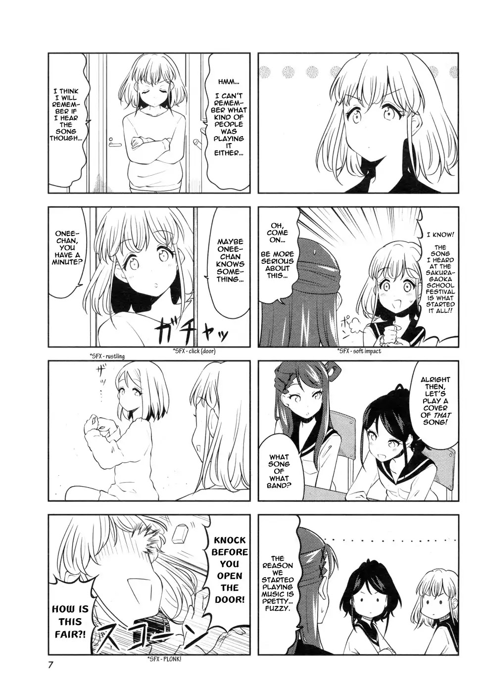 K-ON! Shuffle Chapter 7 page 3 - Chapter 7