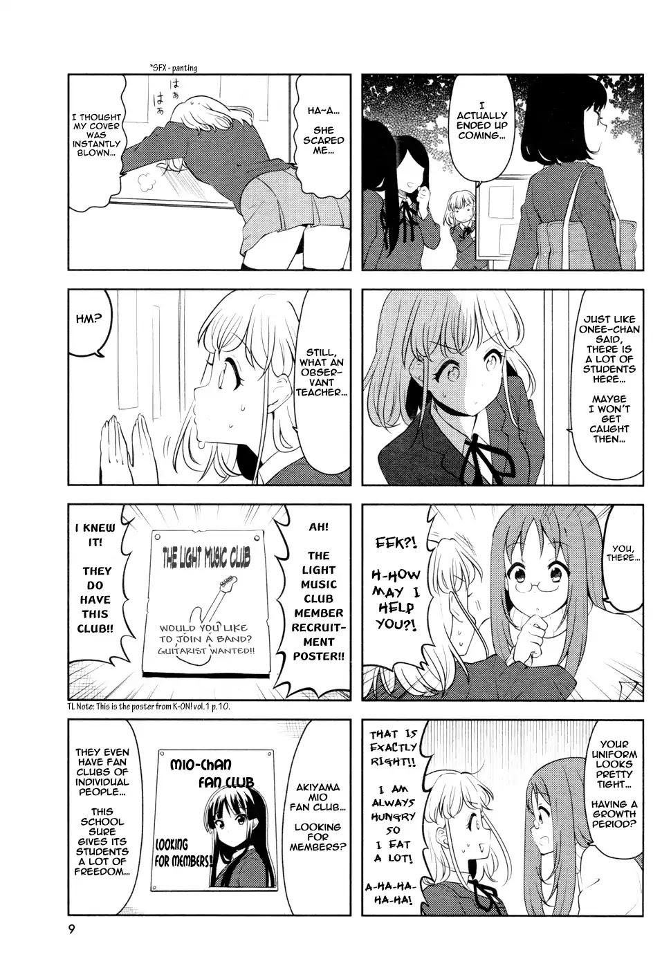 K-ON! Shuffle Chapter 7 page 5 - Chapter 7