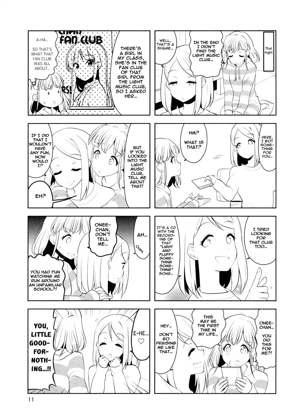 K-ON! Shuffle Chapter 7 page 7 - Chapter 7
