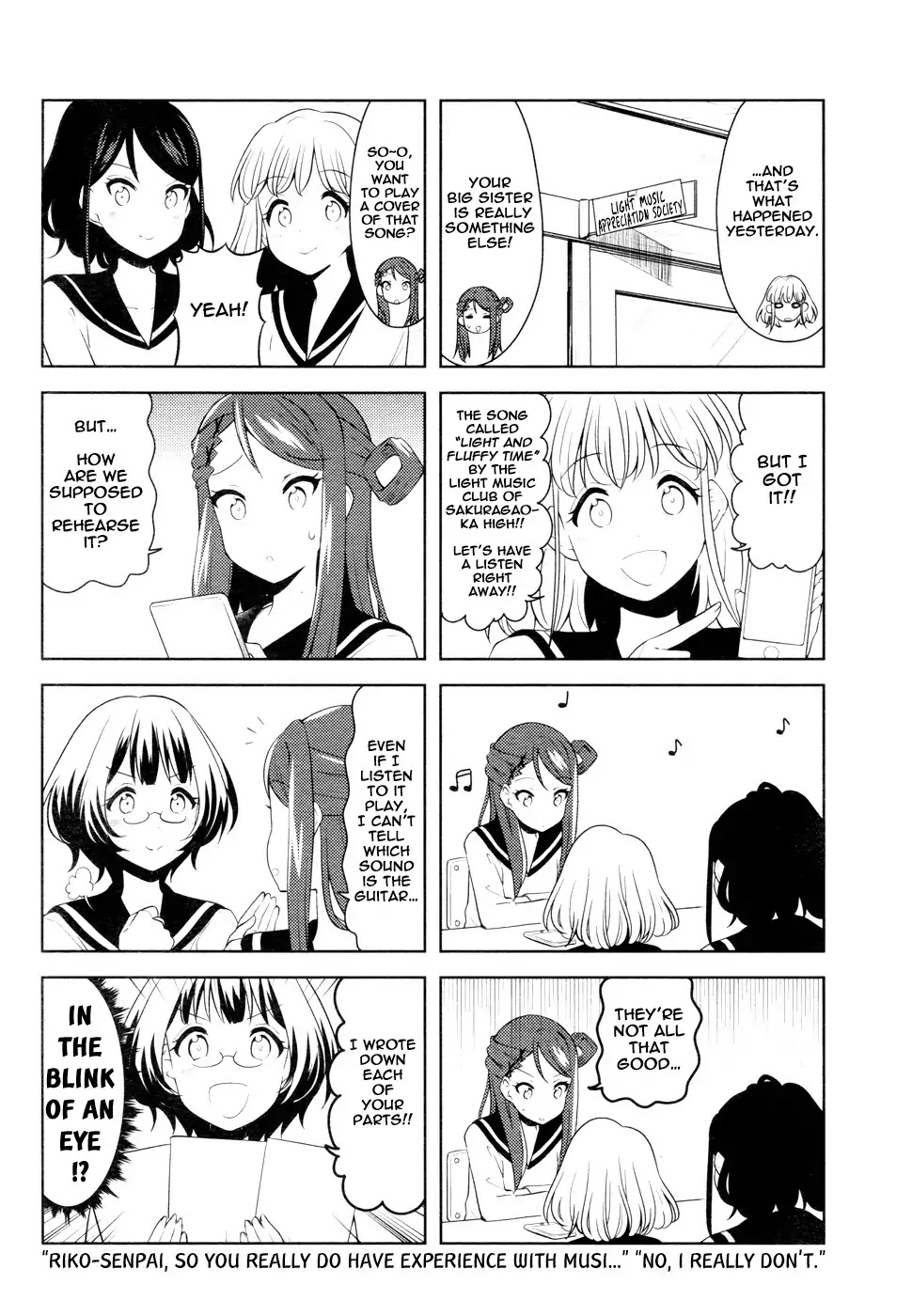 K-ON! Shuffle Chapter 7 page 8 - Chapter 7