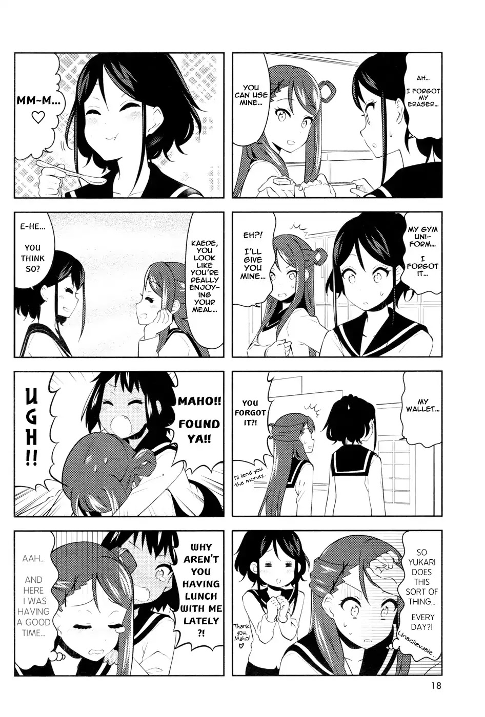 K-ON! Shuffle Chapter 8 page 4 - Chapter 8