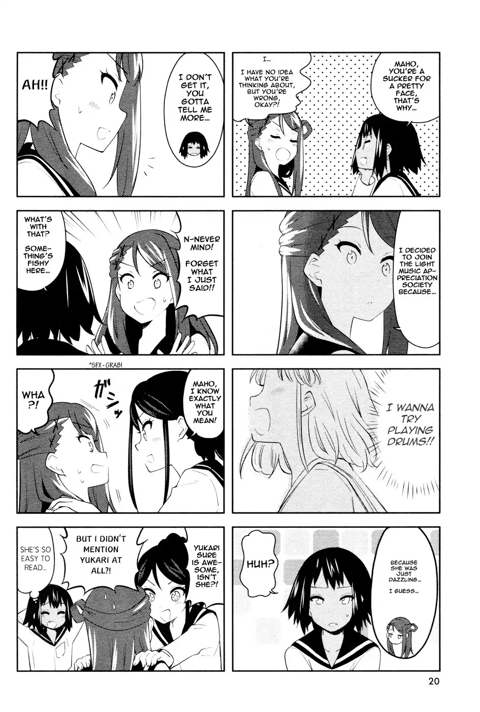 K-ON! Shuffle Chapter 8 page 6 - Chapter 8
