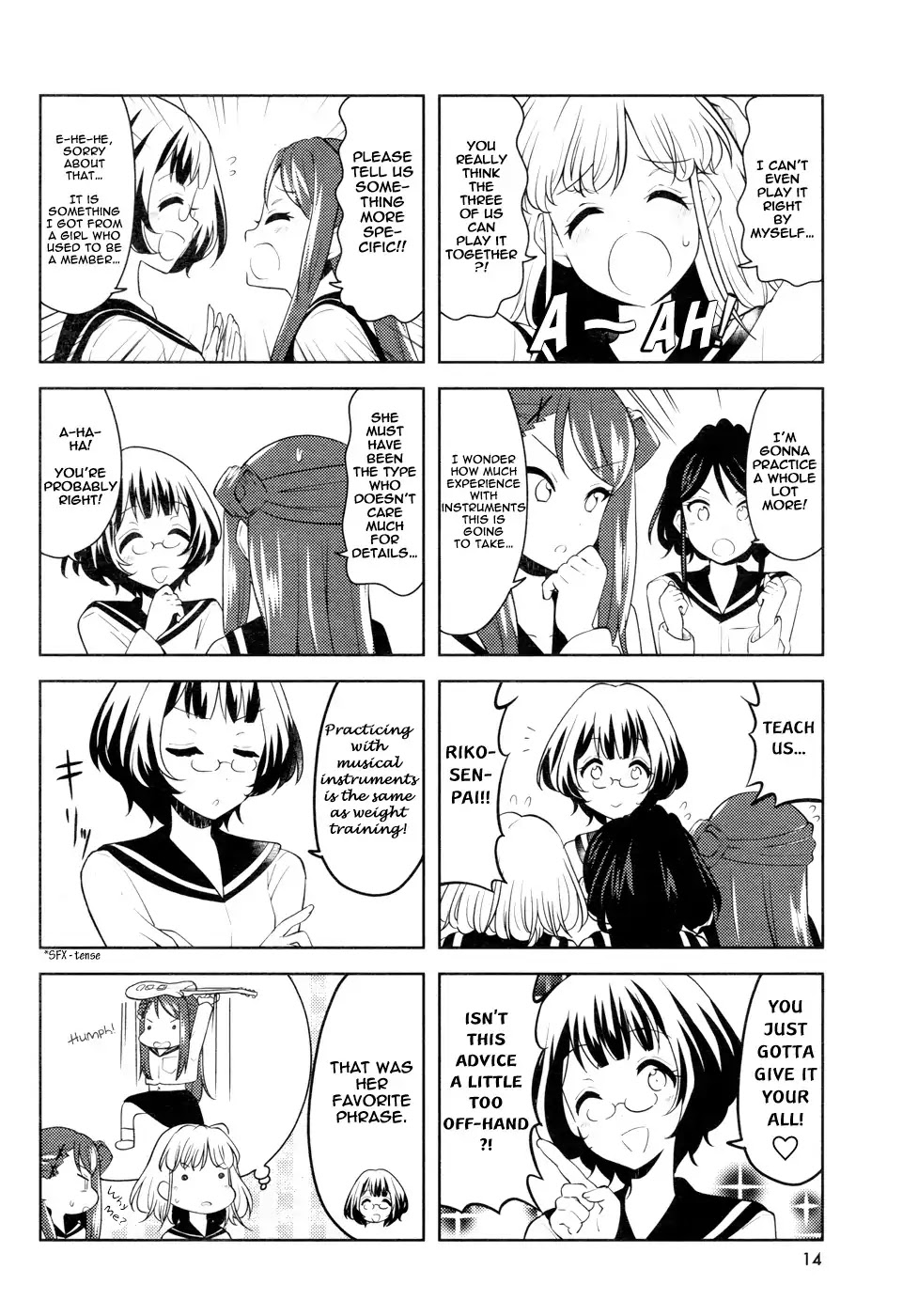 K-ON! Shuffle Chapter 9 page 2 - Chapter 9